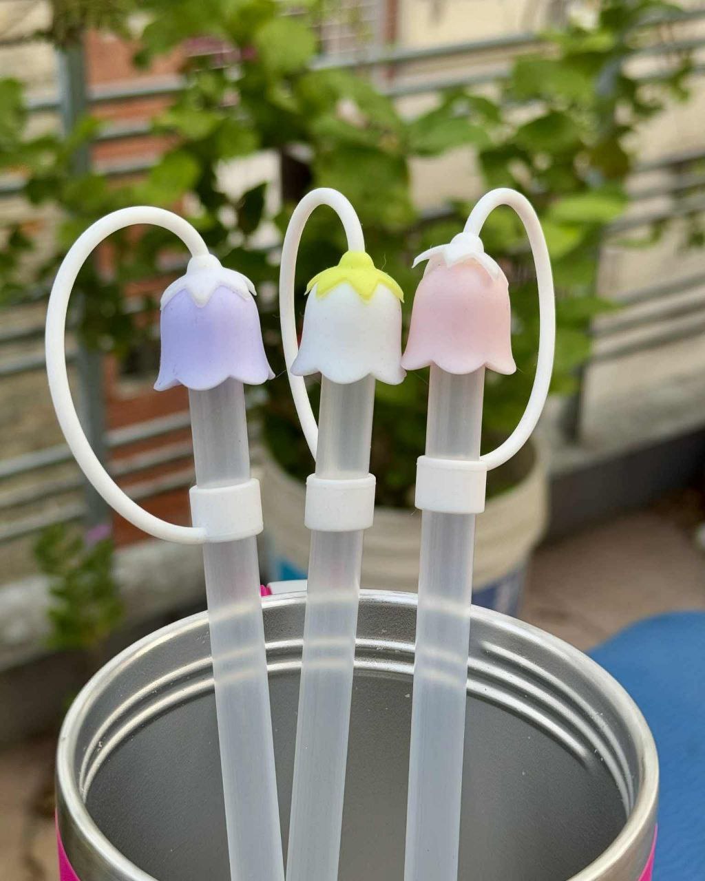 Stanley Straw + Topper Set (Cute & Functional Combo)