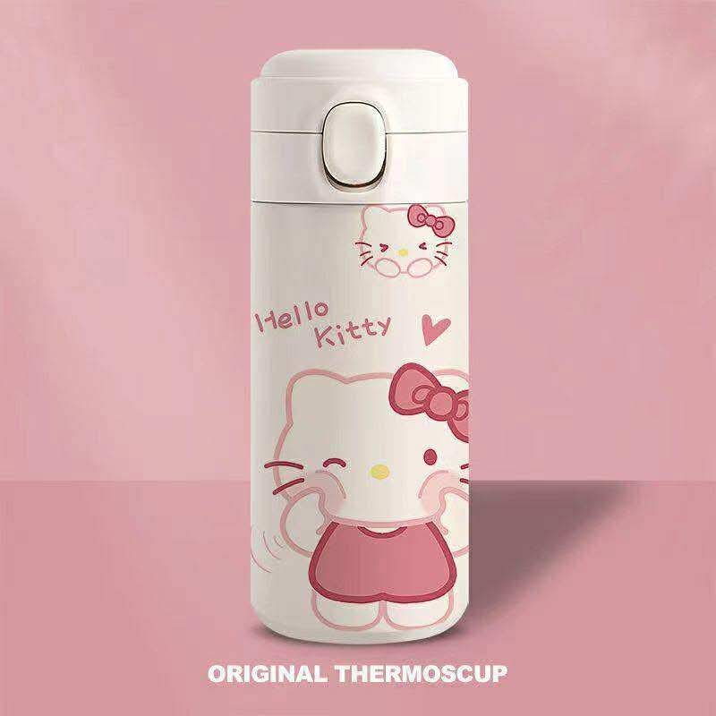 Hello Kitty Adorable Insulated Thermos Bottle