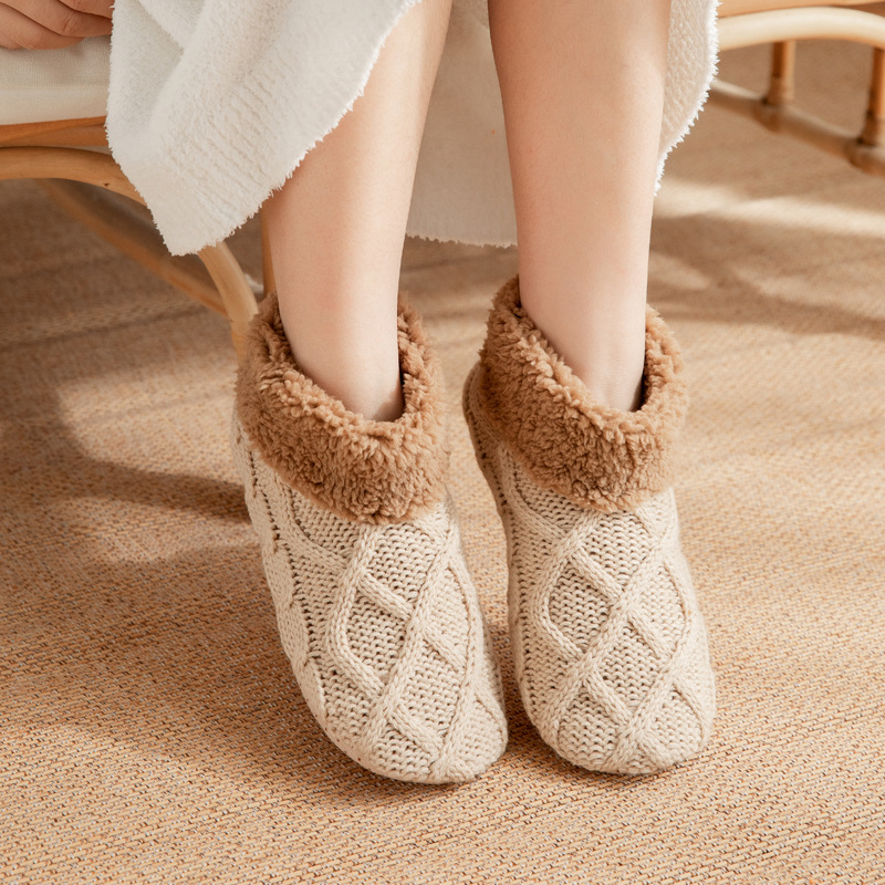 Winter Warm Thermal Fuzzy Slipper Socks (Unisex)