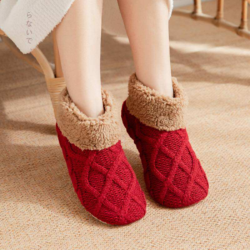 Winter Warm Thermal Fuzzy Slipper Socks (Unisex)