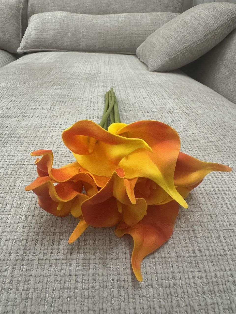 Artificial PU Touch Calla Lily Flower