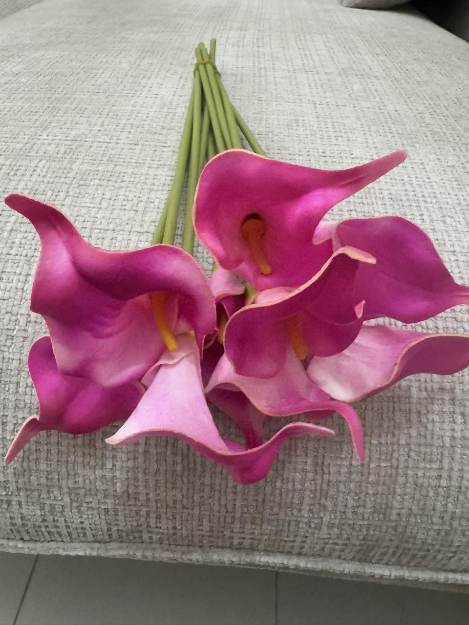 Artificial PU Touch Calla Lily Flower