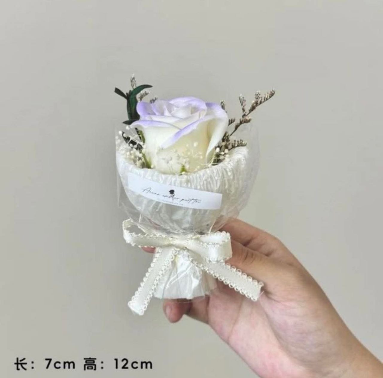 Mini Soap Rose Bouquet (7cm x 12cm)